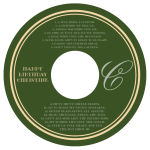 CD Elegant Birthday Labels 